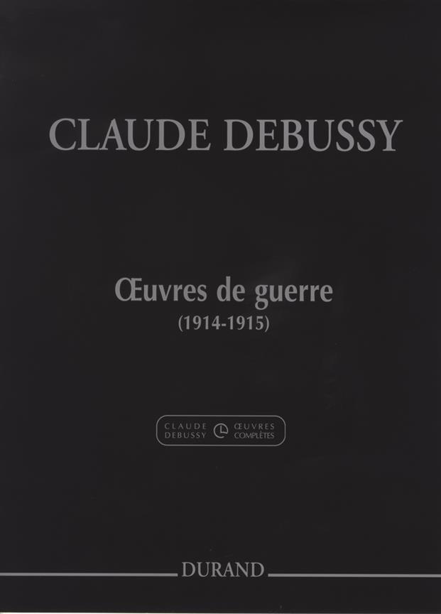 ?uvres De Guerre - extrait du - excerpt from Série I Vol. 4 - pro klavír